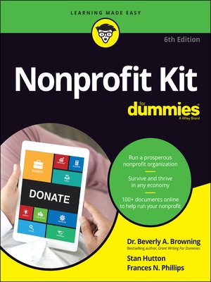 cover image of Nonprofit Kit For Dummies